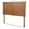 Baxton Studio Patwin Modern and Contemporary Transitional Ash Walnut Finished Wood King Size Headboard 179-11157-Zoro - alternate 2